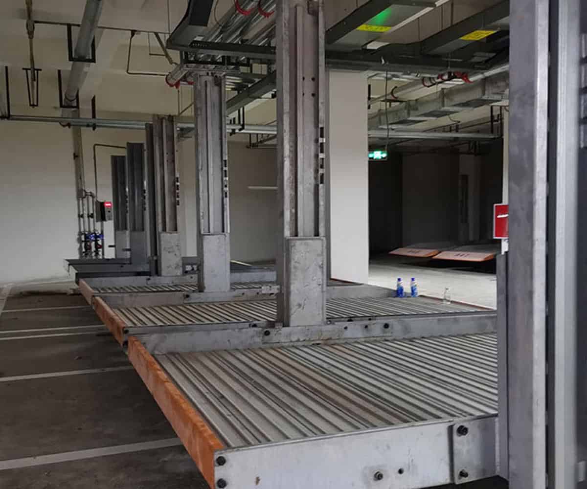 雙柱升降式機械式立體停車設備租用