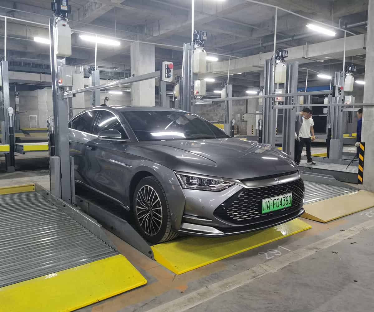 地下室簡易升降停車立體車庫